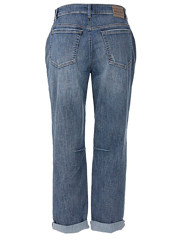 O-Shape stone blue - scraped 4823 36