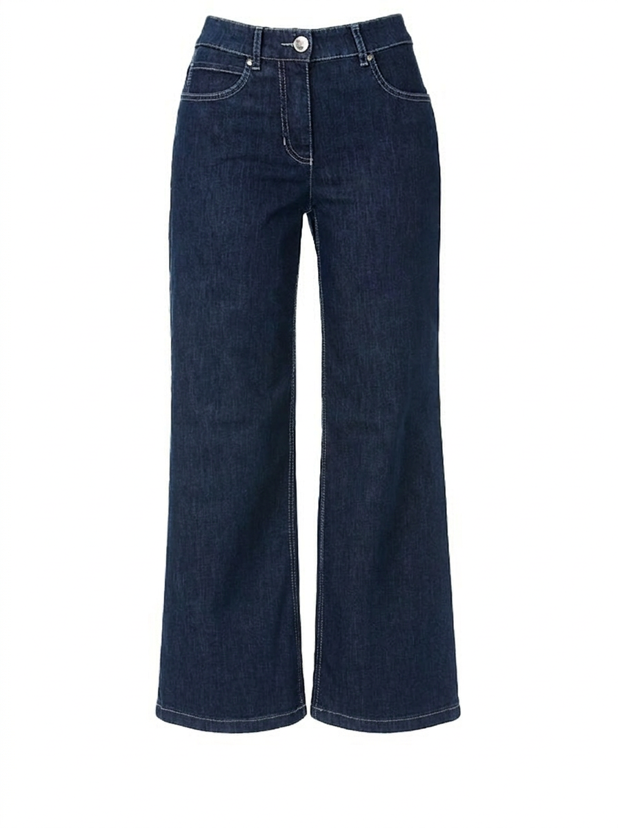 Cora 7/8 Wide Leg rinse blue 4915 52