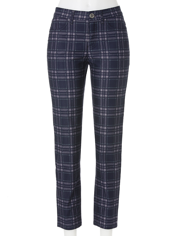 S-Bona 72 aubergine-karo 4345 40