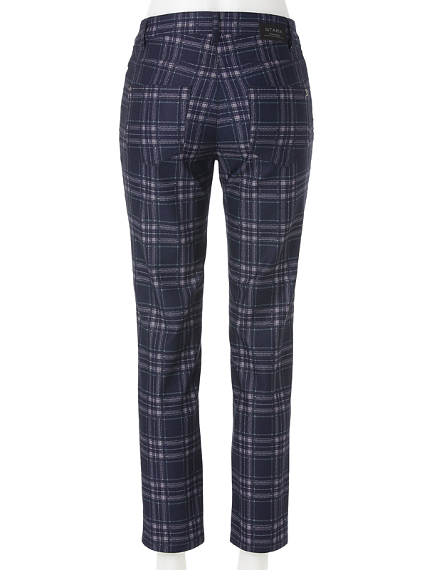 S-Bona 72 aubergine-karo 4345 40